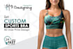 design sports bra and gym wear mockups for your brand