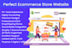 create responsive online ecommerce website