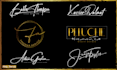 design handwritten signature logo with full copyright