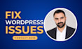 fix wordpress error, issues, website and elementor problems
