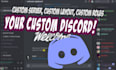 create a discord server with bots channels roles and more