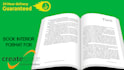 format your book interior for KDP or createspace in 24hours