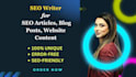 write marketing content and copy, tech articles and blog posts, b2b, tech, saas
