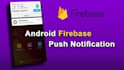 write code of push notification in your androidapp