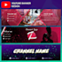 design a professional social media banner for you