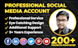 setup social media account and page