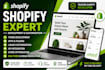 design, develop, fix bugs and build a profitable shopify dropshipping store