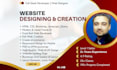 build a front end responsive website with HTML CSS js