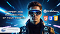create, support and maintenance of your website