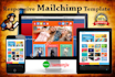 design editable responsive mailchimp email template