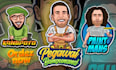 design a professional cartoon mascot logo for esports, twitch, and gaming