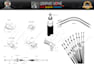 do 3d line drawing perfect smooth