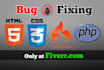 fixed PHP and codeigniter issues
