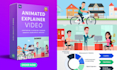 create 2d animation explainer video for business marketing or sales