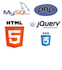 do web projects websites in php html css java