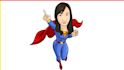 create your superman superwoman cartoon