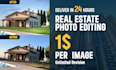 do real estate photo editing