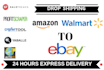 do walmart to ebay dropshipping listings