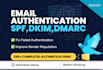 set up spf, dkim, and dmarc to fix email deliverability