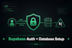 set up supabase auth and database for your nextjs app