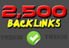 create 2,500+ Backlinks + Ping