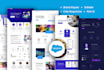 design premium landing page design and high converting website