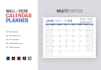design a premium printable custom calendar and planner