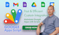 create a google app script