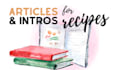 write an SEO intro and article for your recipe