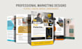 design creative flyer, brochure, poster and digital design