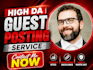 do high da guest post publish article guest posting service