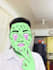 make grime art with different shadings and color