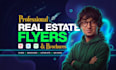 design professional real estate flyers and brochures