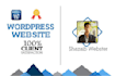 create unique wordpress website for you