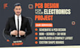 design schematics, custom pcb design, gerber files and bom