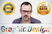 provide quick graphic design or redesign photoshop service