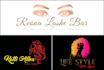 design watercolor, feminine logo