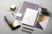 design professional modern logo business card and letterhead