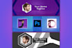 do professional banner ads, social media design
