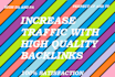 do SEO backlinks, dofollow links with white hat link building