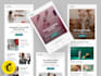 design a professional HTML email template or newsletter