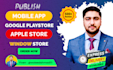 publish android or IOS app on google play or app store