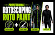 do professional rotoscoping and roto paint