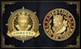 design luxury badge logo, emblem, mascot