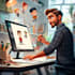 create unique and eye catching cartoon illustrations