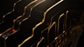 create 3d dark gold logo animation