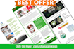 create responsive HTML email newsletter template