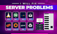 fix linux, nginx, plesk, vesta, cpanel server problems