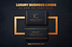 design custom luxury business cards with foil or spot uv