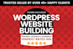 do full wordpress website creation